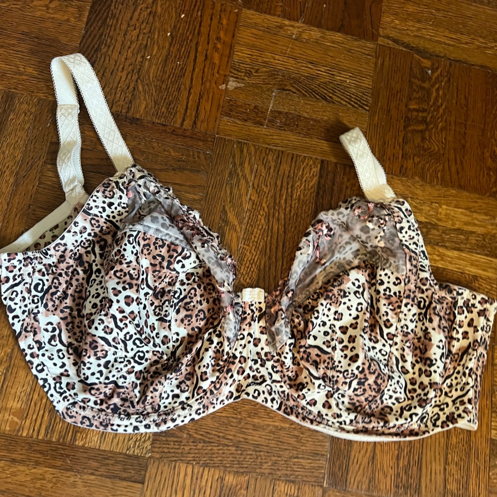 Leopard 1st & Curve bra- 36I